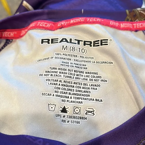 Realtree Purple Camo Activewear Top - Image 6