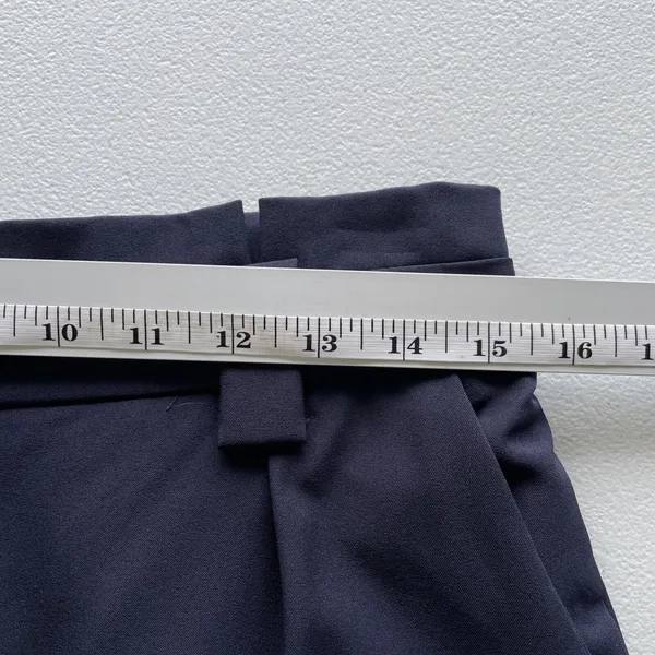 Lulus Paperbag Pants Womens Size L High Waisted Trousers Slacks Belt Loops Lined - Image 8