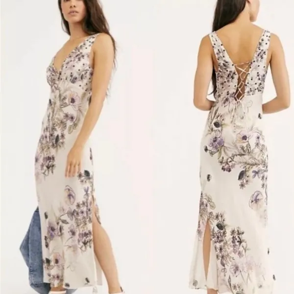Free People Never Too Late Maxi Dress E4* - Image 2