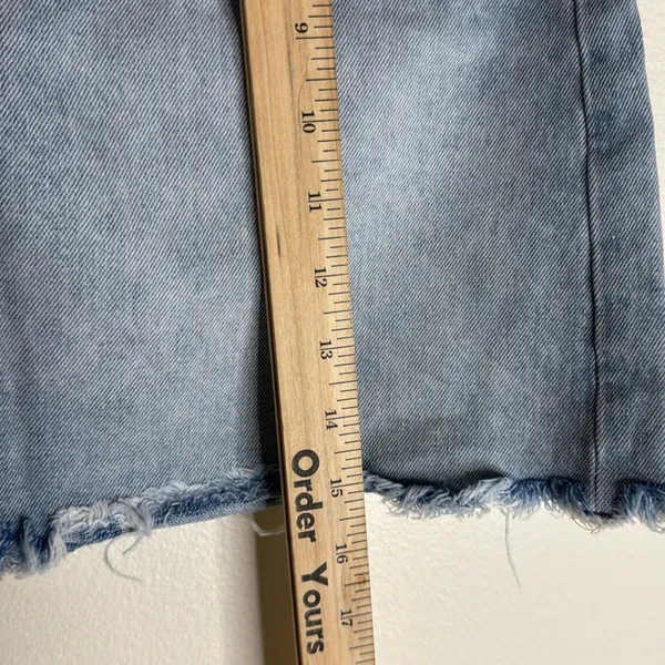 DL1961 Georgia light wash denim mini skirt size small‎ Y2K cute preppy retro - Image 8