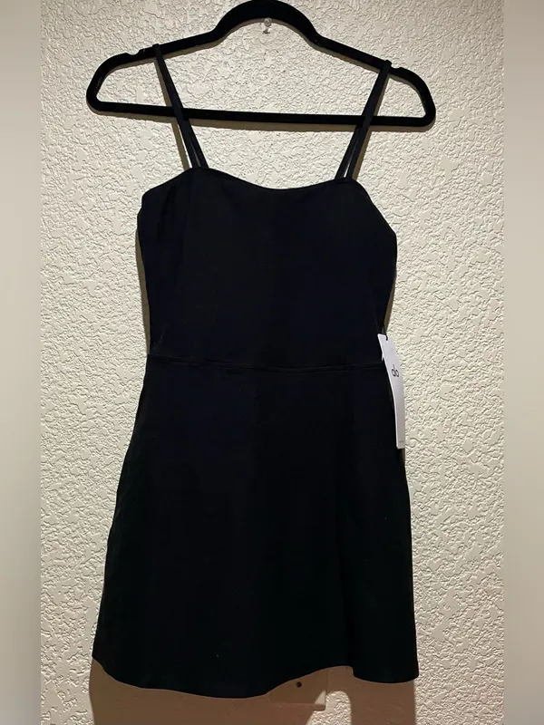 Alo Yoga NWT Alosoft Courtside Tennis Dress Black Size S - Image 5