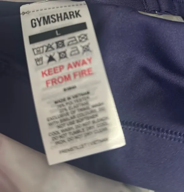 Gymshark L Minimal Halterneck Sports Bra - Image 3
