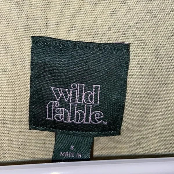 Women's Cropped Canvas Surplus Shacket - Wild Fable size small - Image 5
