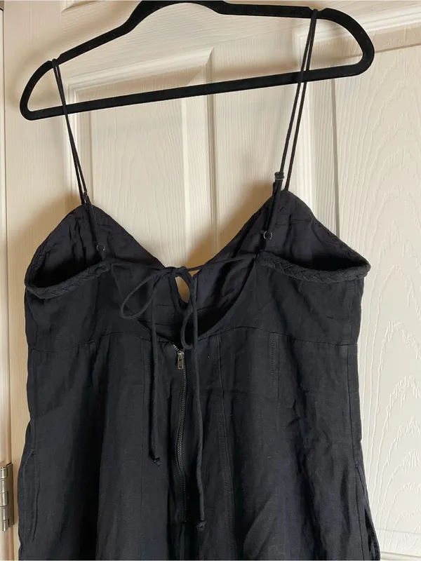 Free People Black Sleeveless Dress/Tunic - Size Large - Image 7