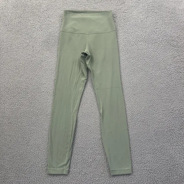 Lululemon Align High Rise Leggings Willow Green Athletic Athleisure Women 4 x 25 - Image 2