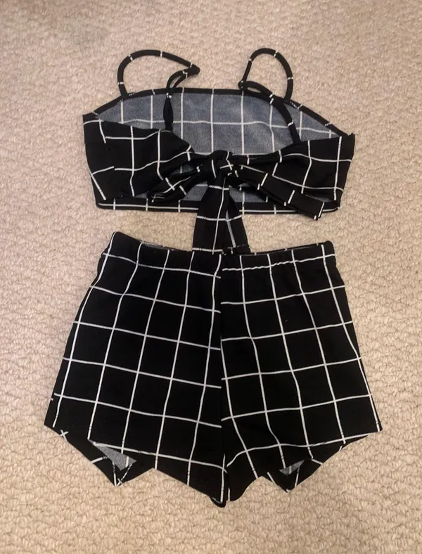 Boutique Two Piece Set Black - Image 2