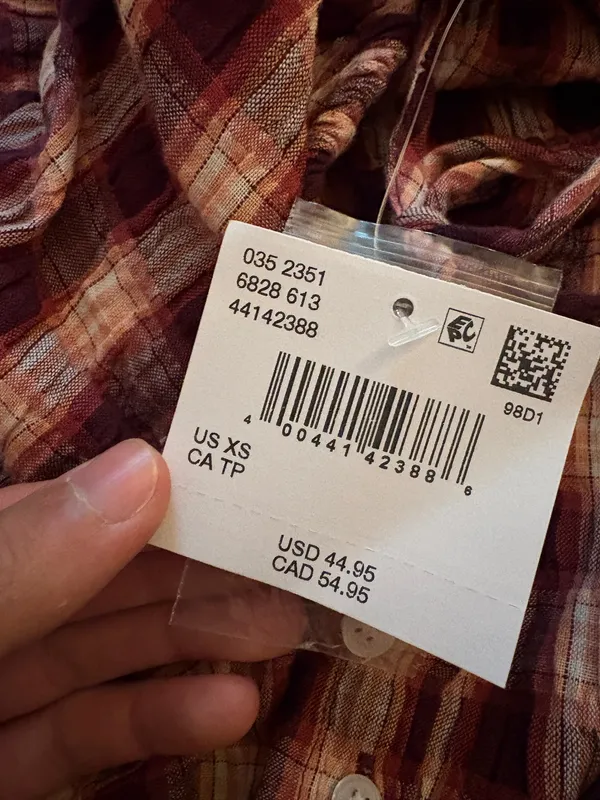 American Eagle Plaid Top - Image 4