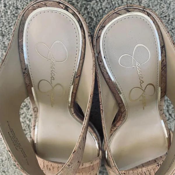 Jessica Simpson Saphita Espadrille Wedge Sandal,Tan Cork JS-SAPHITA - Image 11