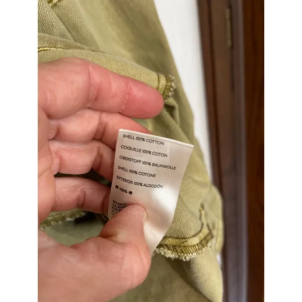 FREE PEOPLE Seize The Day Military Jacket ARMY OVERSIZED DRAW STRING M - Image 5