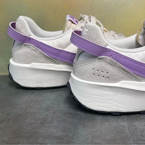 Nike Waffle Debut Women's Sail White/Lilac Retro Style Sneakers Sz 10 - Image 16