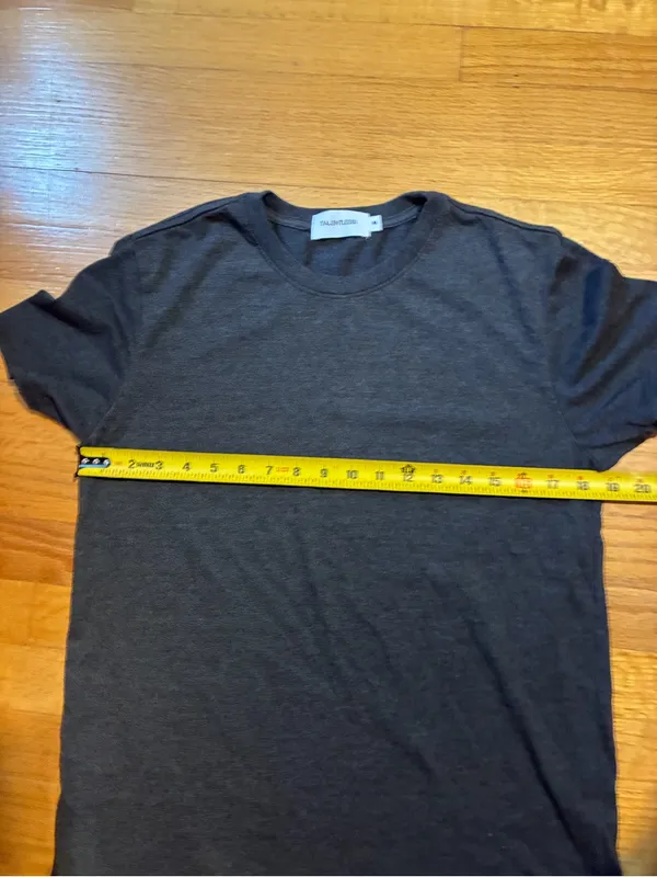 Talentless Short Sleeve T-shirt Dark Gray Women's Medium - Image 8