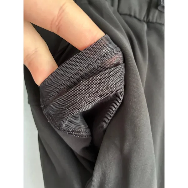 Lululemon Black Pants Size 2 Drawstring Travel Lounge Athletic NWOT - Image 7