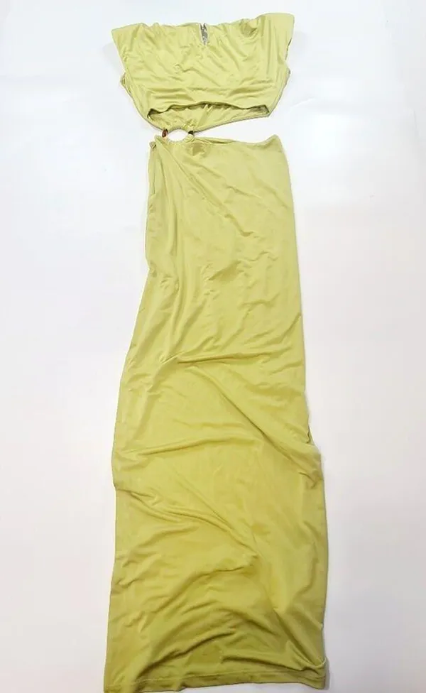 Lovers and Friends Encore Dress in Chartreuse Green XS - Image 10