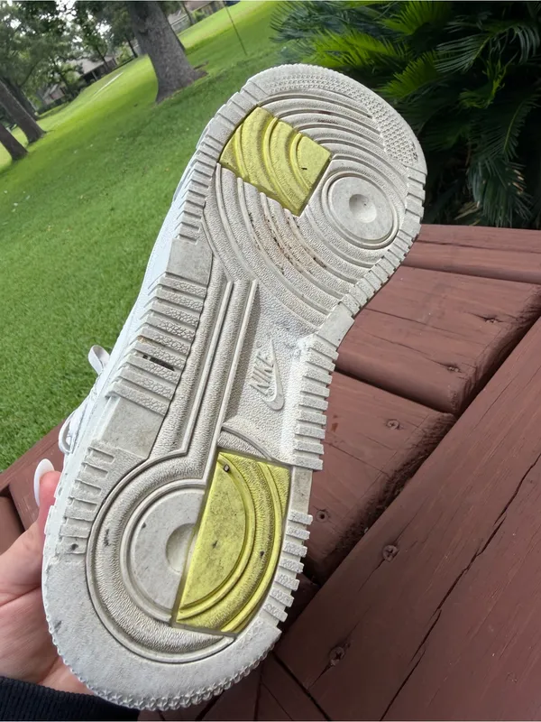 Nike Air Force 1 Pixel SE White Leopard Animal Print Sneakers Women’s 8.5 - Image 5