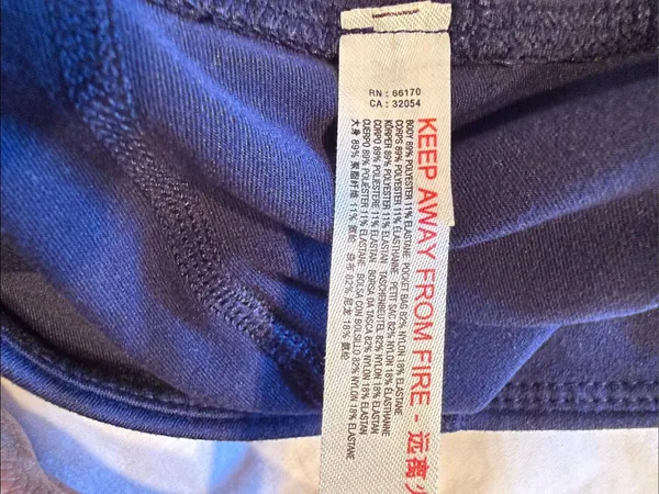 FM free people movement High-Waist Women’s Navy Active Shorts bike spandex - Image 6