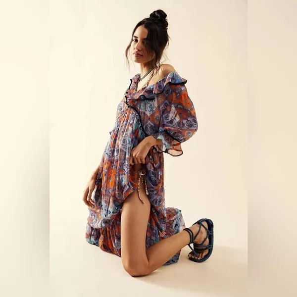 COPY - Free People Carmella Maxi Dress - Image 4