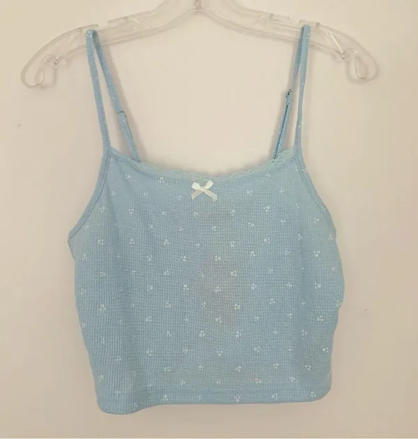 Edikted floral crop tank top - Image 2