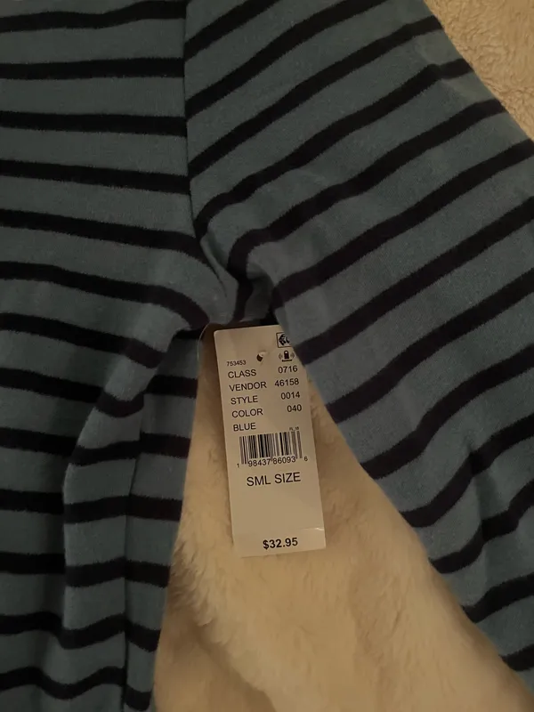 Pacsun Your Favorite Jamie Striped Long Sleeve Crew Neck Top - Image 4