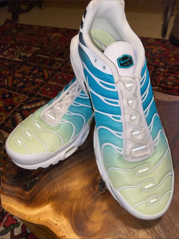 Nike Air Max Plus Dusty Cactus Barely Volt Athletic Shoes 8 - Image 7