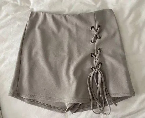 Blue Blush Boutique Gray Skort - Image 3