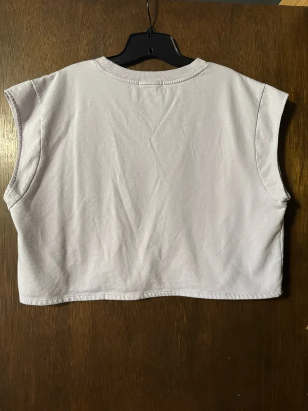 Vans sleeveless sweatshirt/ Crop top M - Image 2