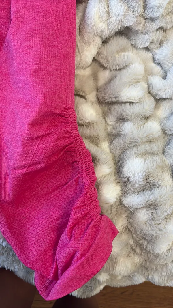 Hot Pink Lululemon Capri Leggings  - Image 4