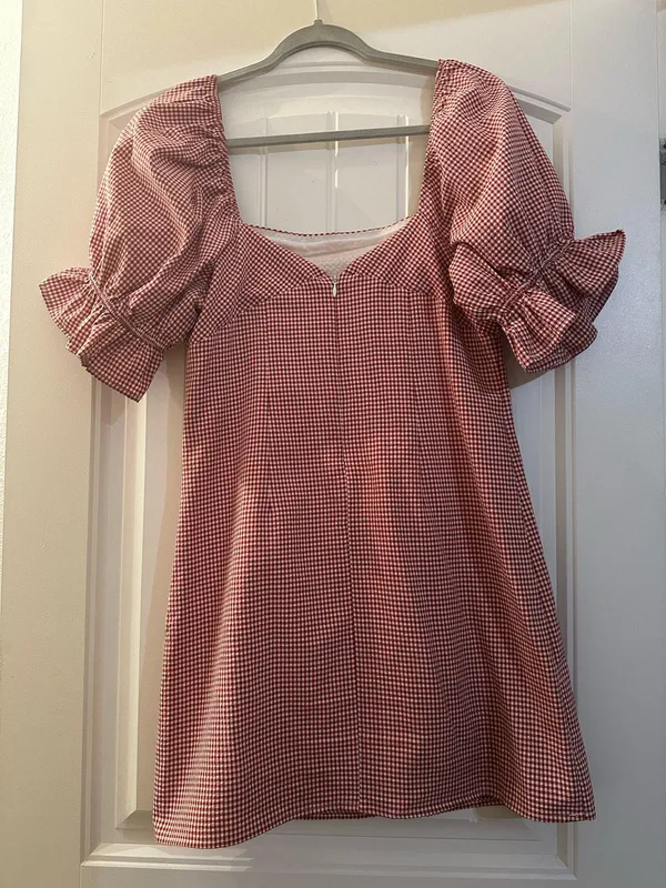 Red Gingham Francesca's Dress - Image 2