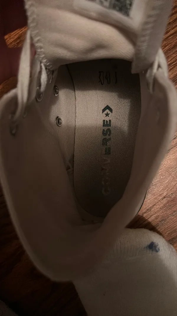 White Converse Platform - Image 3