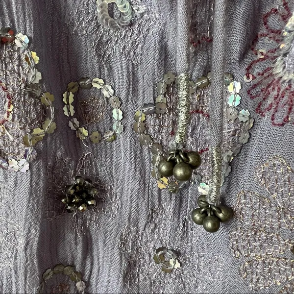 Free People Lavender Embroidered Dress - Image 11