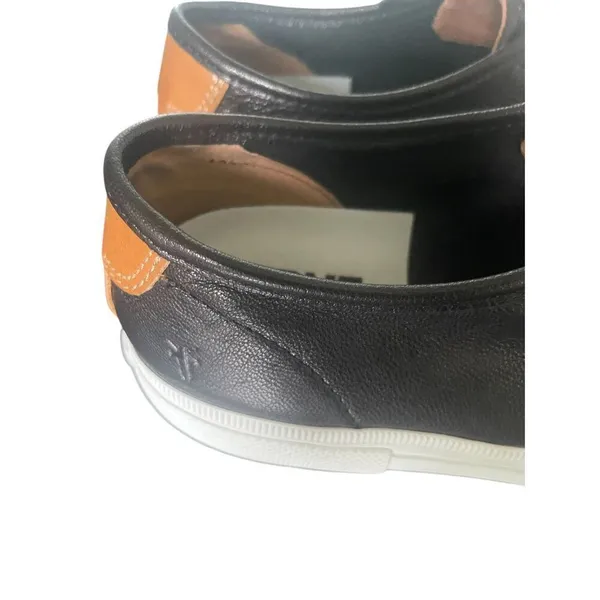 Frye Gia Low Lace Leather Sneakers Black Size 8M Casual - Image 10