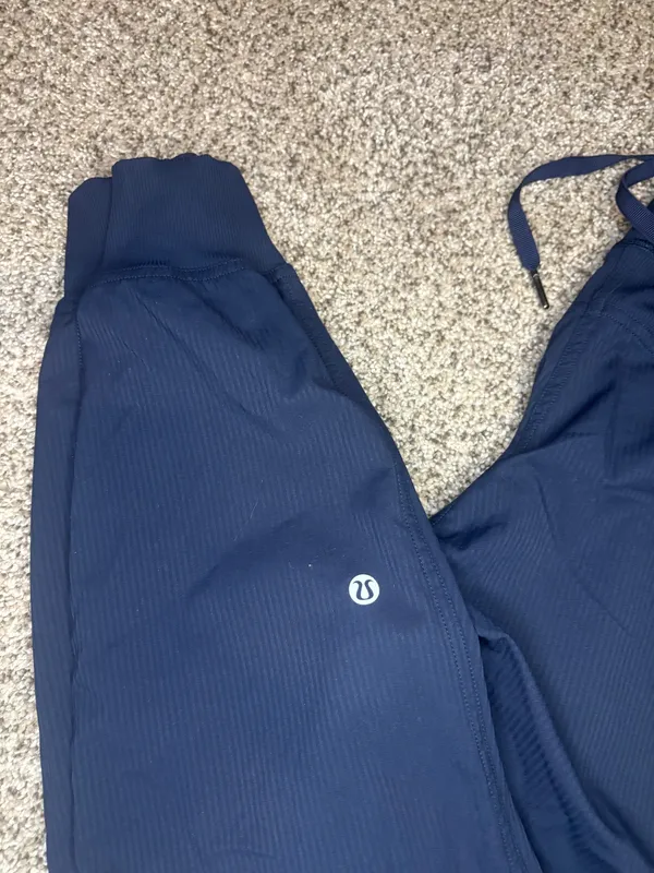 Navy Blue Lululemon Dance Studio Joggers 4 - Image 2