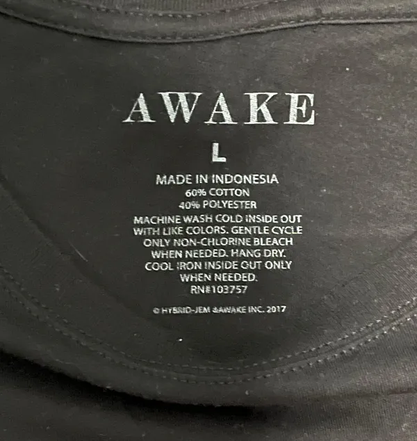 Awake L Women’s Y2K Style Graphic T Shirt Speak Your Mind Short Sleeve Top Streetwear Skater Grunge - Image 3