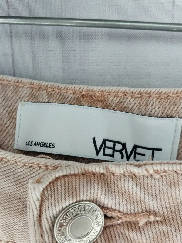 Vervet By Flying Monkey July Song Distressed Cropped Super High-Rise Flare Jeans - Image 5