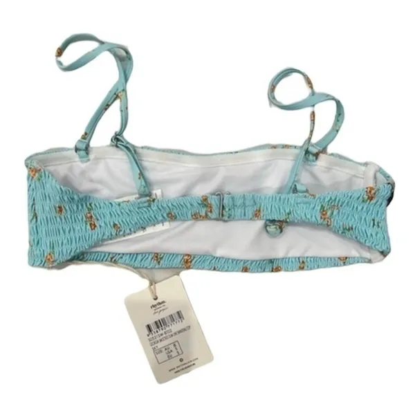 Free people x Rhythm swim Georgia smocked slim line bandeau Top - Image 3