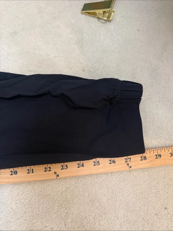 Lululemon Black License To Train High Rise Joggers Pants Size 6 - Image 14