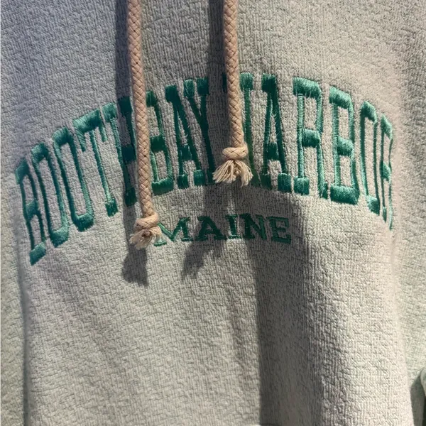 Basix of America Mint Green Graphic Hoodie - Image 2