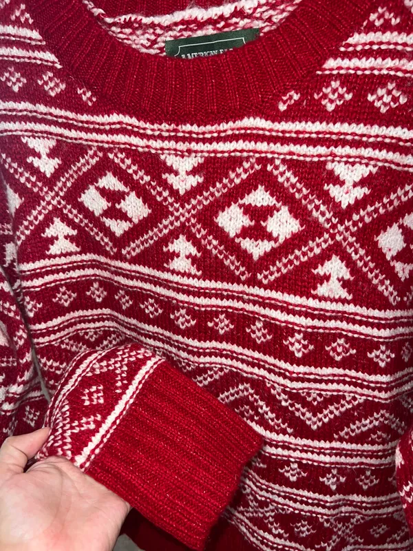 American Eagle Christmas Sweater - Image 2