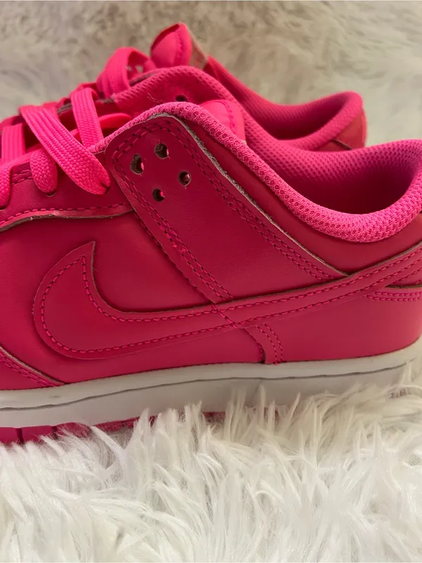 Nike Dunk Women’s Hot Pink Low-Top Sneakers.Size-7 - Image 7