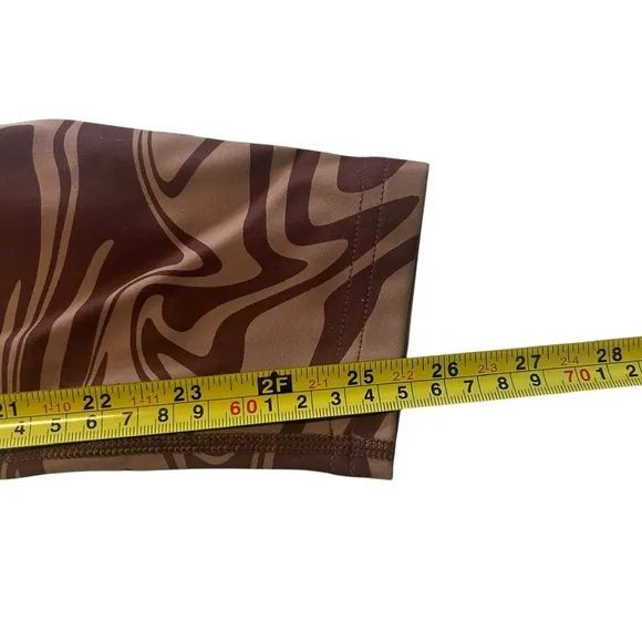 Balance Athletica Vitality Women’s M Storm Rider Leggings Brown Swirl Cloud‎ NWT - Image 11
