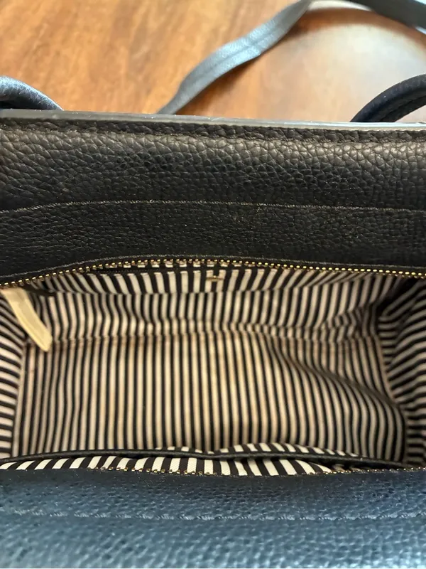 Kate Spade Black Satchel Bag Purse Orchard Street Dillon Tassel Crossbody - Image 7