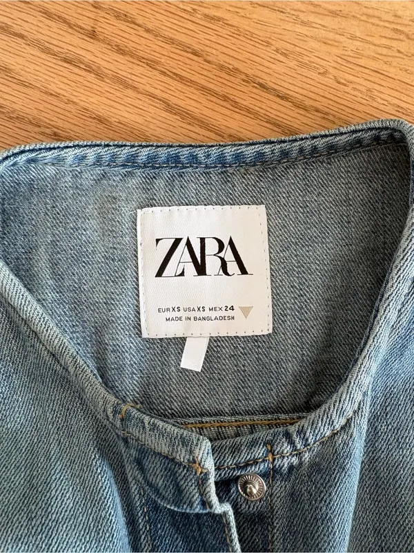 Zara denim dress - Image 3