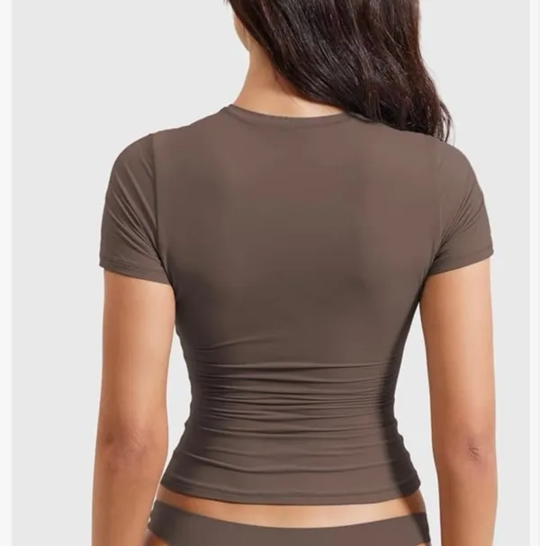 Workout top Brown - Image 3