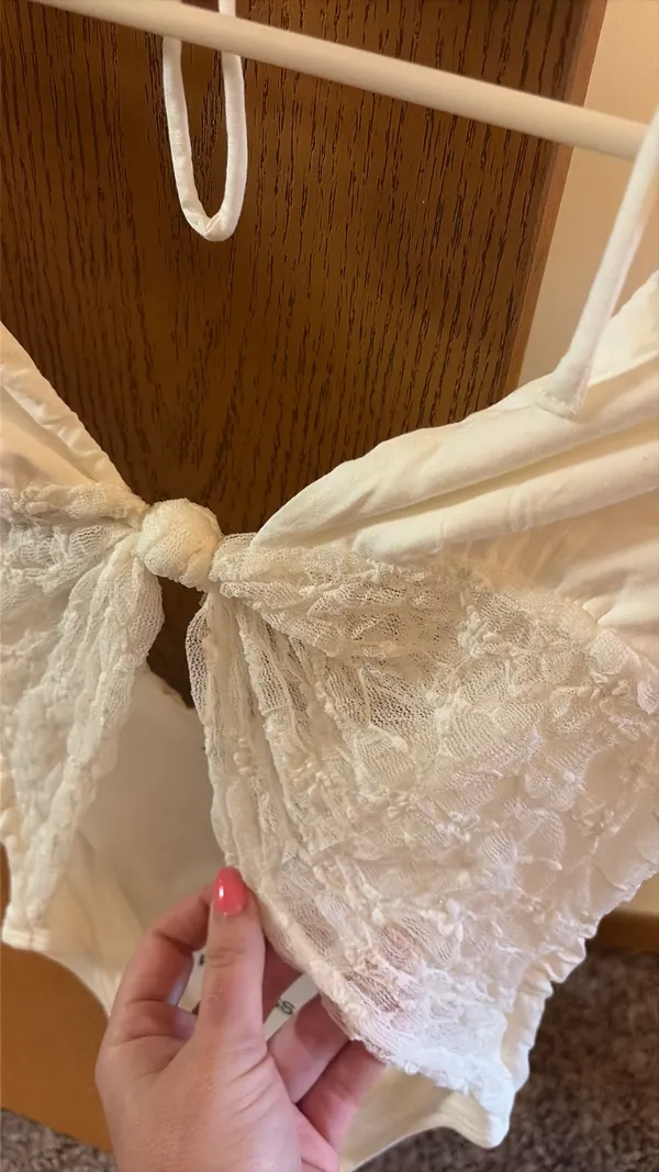 Princess Polly Bodysuit White - Image 2