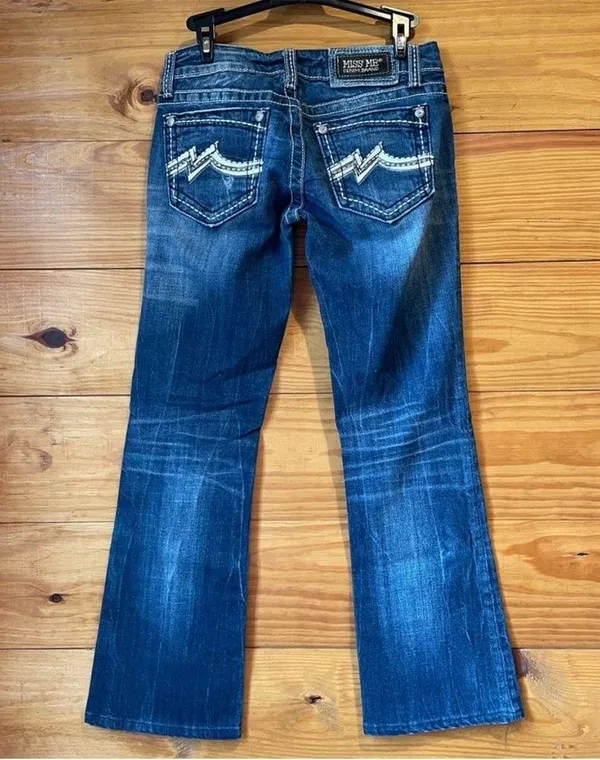 Miss Me Mid Rise Bootcut Jeans 27 JD1038B - Image 2