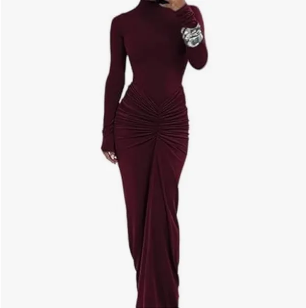 Burgundy Dress - Image 2