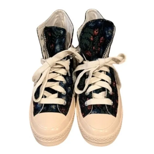 Converse Chuck Taylor All Star High-Top Women’s US 7 Floral Textile - Image 3