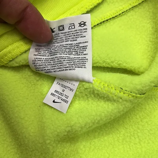 NWT Nike Rio Golf 2016 Olympic Thermr-fit Fleece Lined‎ Half Zip Pullove size M - Image 7