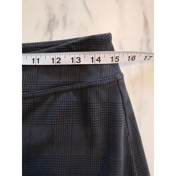 Athleta Gray Plaid Skort Small Tall ST Active Golf Tennis‎ Skirt 964034 Gorpcore - Image 8