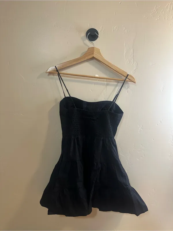 Florence by Mills Garden Party Fit and Flare Mini Dress Black Small NWT - Image 4