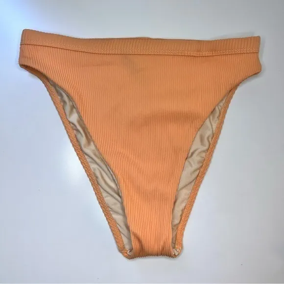 LA HEARTS‎ Peach 2 Piece High Waisted Bottoms Size XS - Image 7